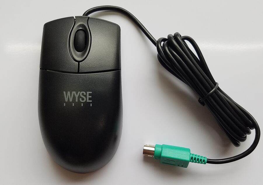 全新原装正品 wyse圆孔鼠标 台式机通用ps2圆孔有线鼠标商务办公