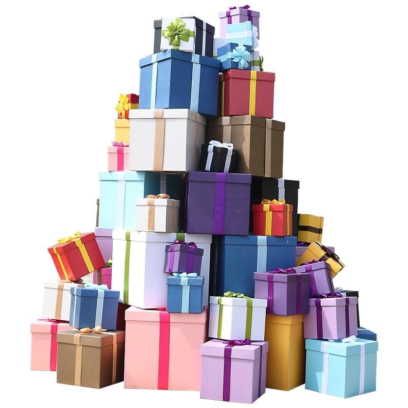 特价婚品礼盒_橱窗装饰品礼品盒婚庆店庆摆设美陈大礼包堆头新年商场