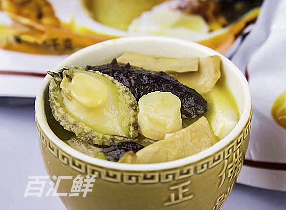 【迷你佛跳墙200g】即食海参私房花胶瑶柱鸡汤鲍鱼年货菜排版海鲜v海参送礼美食菜谱图片