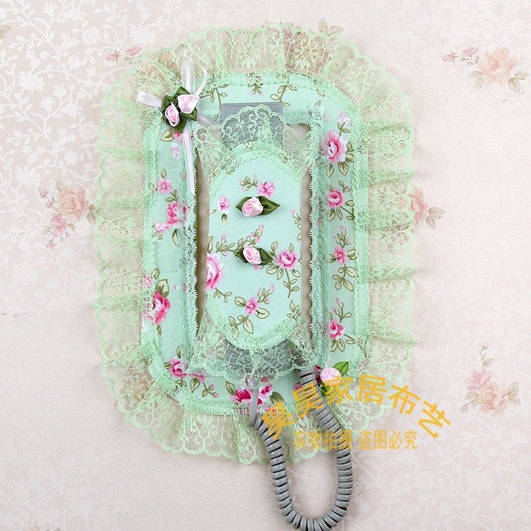 欧式门铃防尘套楼房门铃电话套对讲门铃套布艺