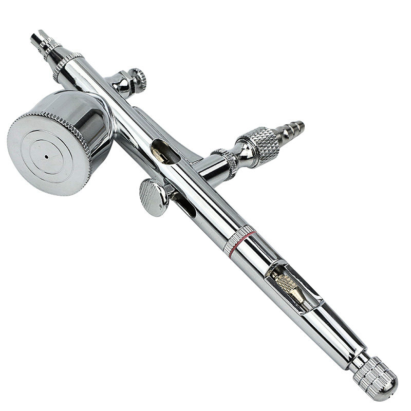 百马hd-580美工喷笔彩绘模型模具绘画双动口径0.3mm外调式