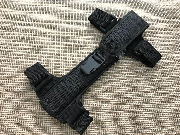 一折尼龙刀套_diy尼龙绑腿刀鞘套适合38-9直刀刀套户外收藏diy直刀