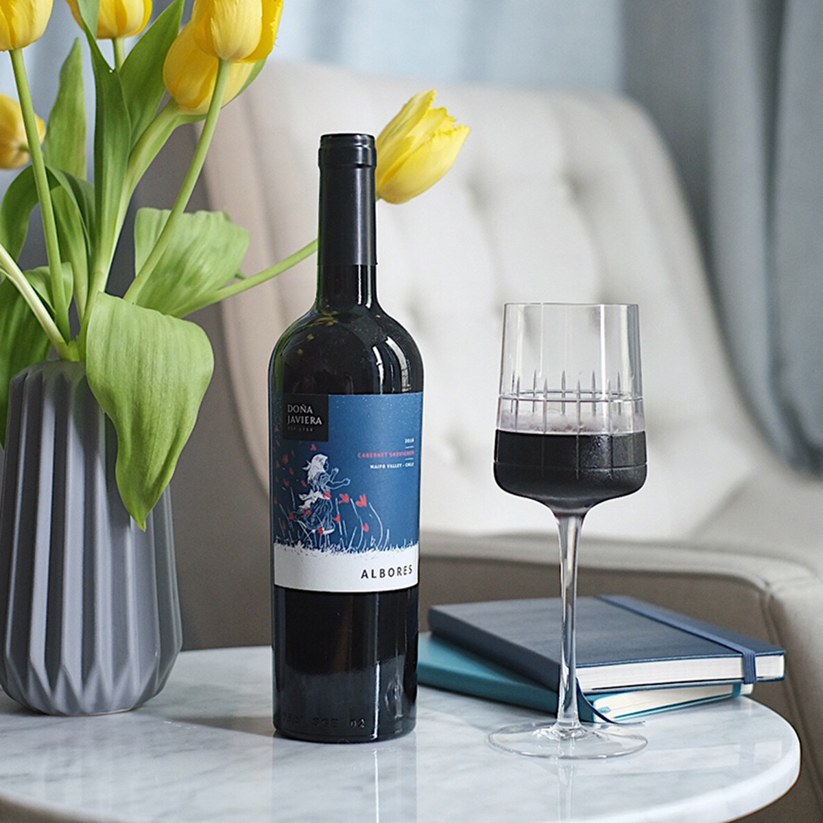 果香浓郁层次好| 智利名庄dona javiera 赤霞珠干红葡萄酒 2016