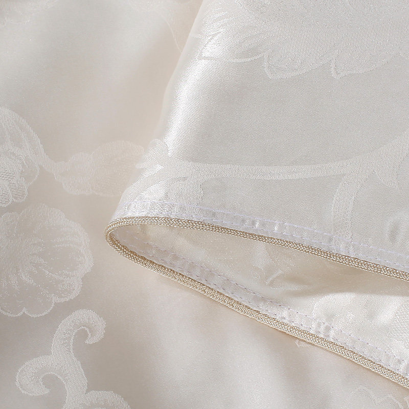 富安娜家纺专柜正品秋冬真丝被子被芯桑蚕丝保暖冬被加厚月光爱人