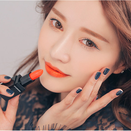 韩国3ce 三角水润滋润淡彩西柚唇膏 bebe color lip balm现货_7折现价