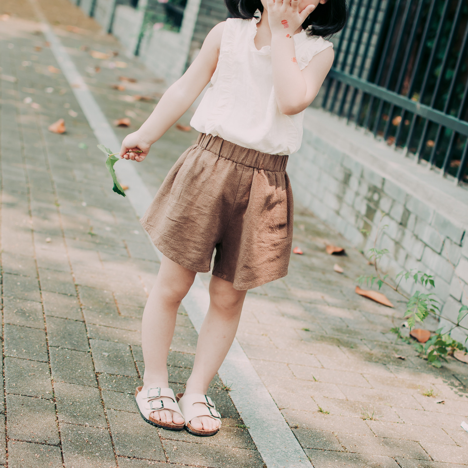 2018新款童装春夏男女宝宝阔腿短裤韩版儿童百搭休闲热裤洋气裤子