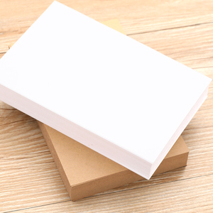 荷兰白卡纸300g双面粗糙彩铅水彩手绘空白贺卡明信片diy单词卡片