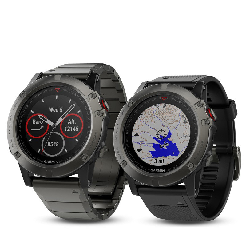 garmin佳明 fenix5x 飞耐时5x 光电心率gps户外导航登山跑步腕表