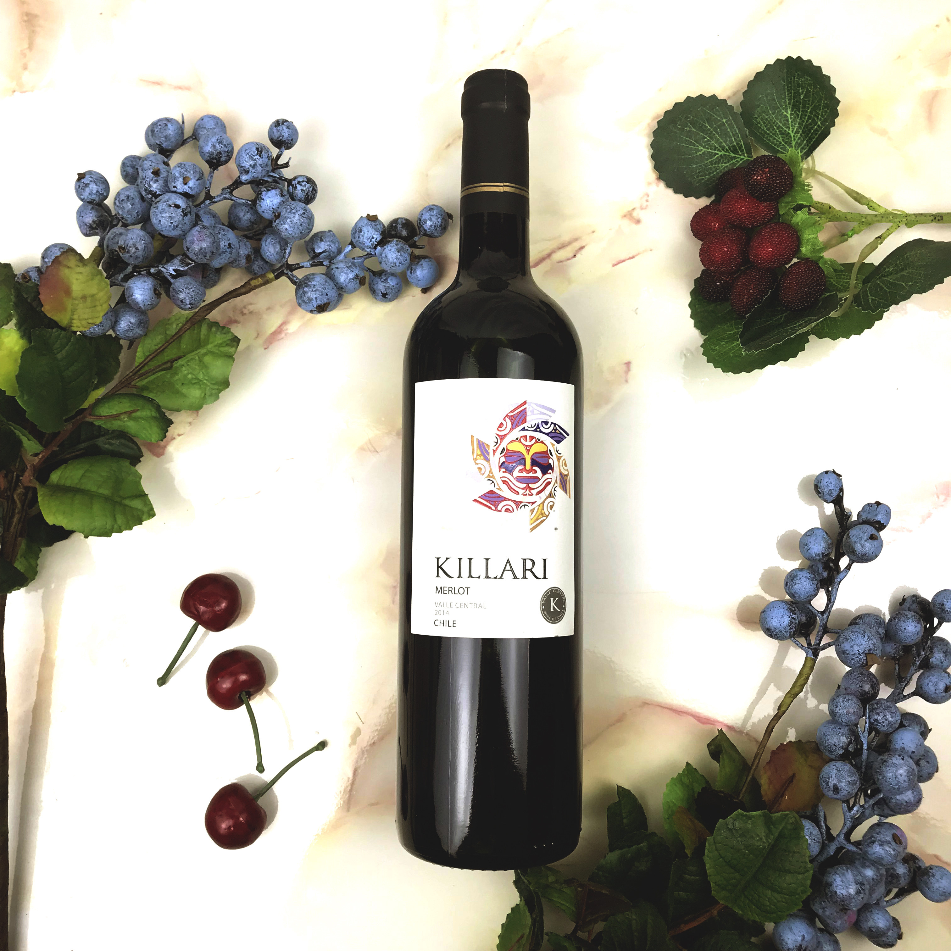 原瓶进口红酒中央山谷精选梅洛美乐干红葡萄酒merlot redwine优惠券