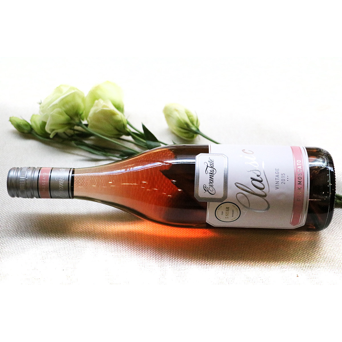 小桃红# 埃文特经典桃红莫斯卡托 少女酒 甜酒 pink moscato