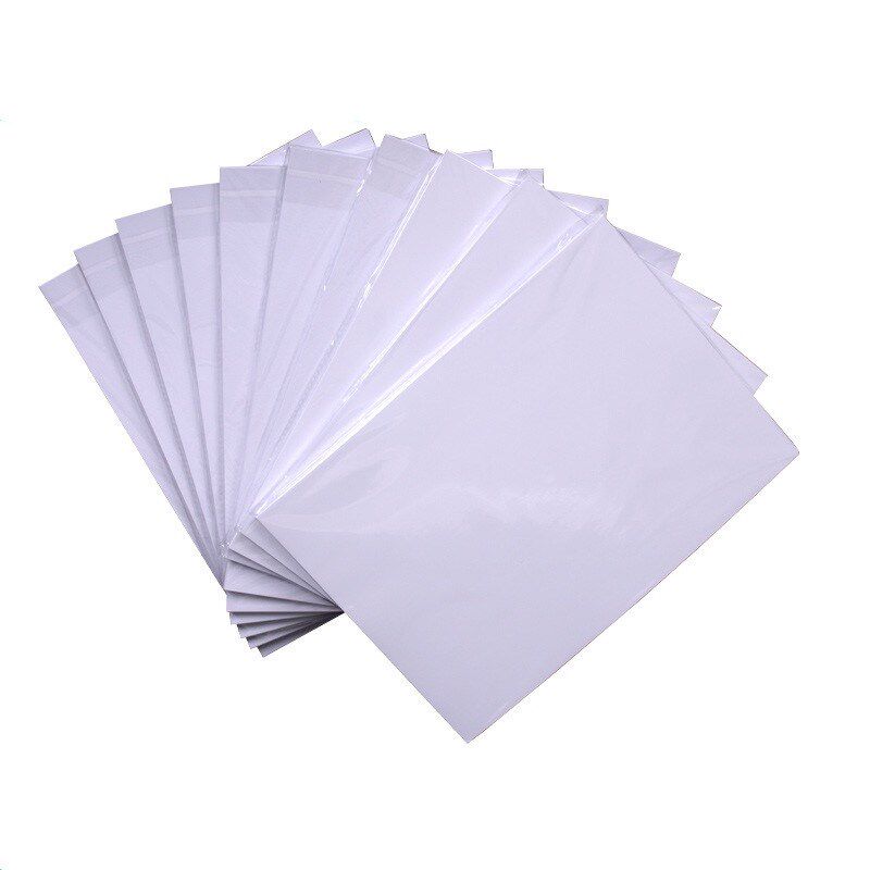 粘贴背胶可带有 160克超薄背胶喷墨打印高光相片纸 a4背胶相纸