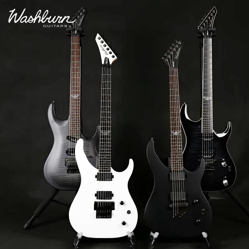 washburn 勇士 pxl20b ewh 10ftbm 重金属主音24品电吉他送套装