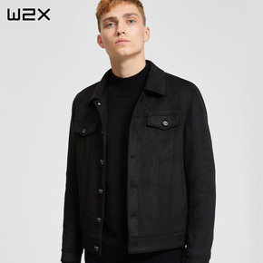 男士皮夹克 韩版