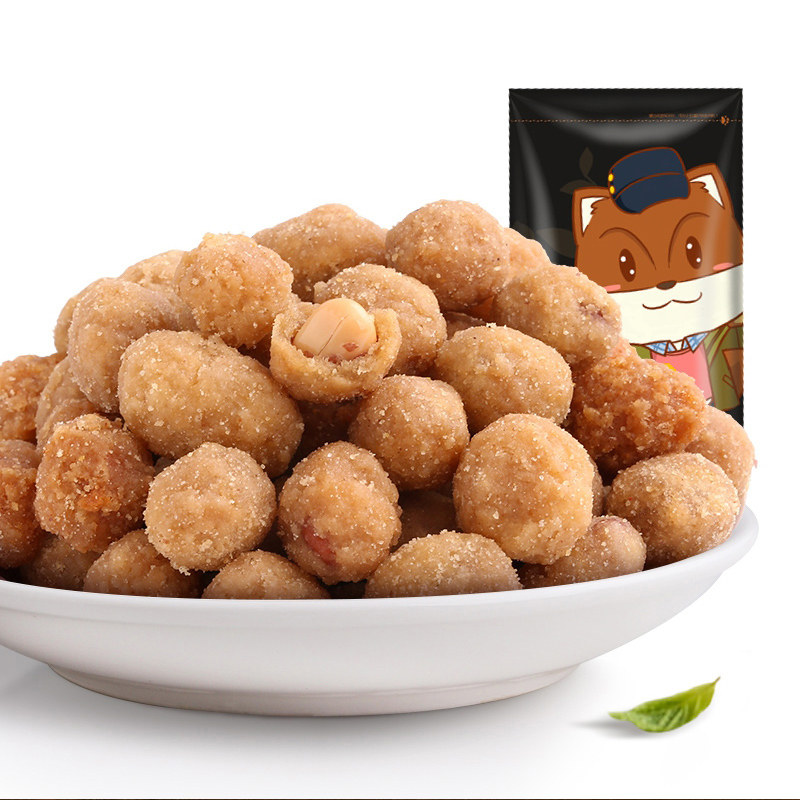 > 满减【三只松鼠_多味花生120g】休闲零食炒货小吃花生米萌版