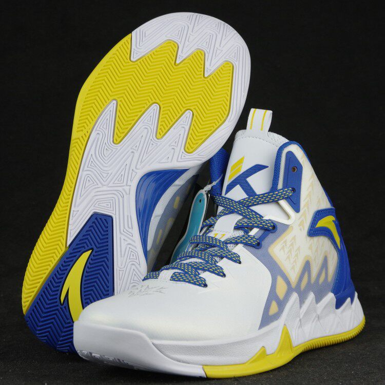 安踏篮球鞋汤普森 勇士_anta安踏男勇士队汤普森猎鹰二代kt2战靴中帮