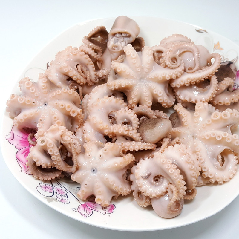 海鲜水产海鱼新鲜小八爪鱼鲜活章鱼新鲜八爪鱼野生小章鱼海鲜烧烤