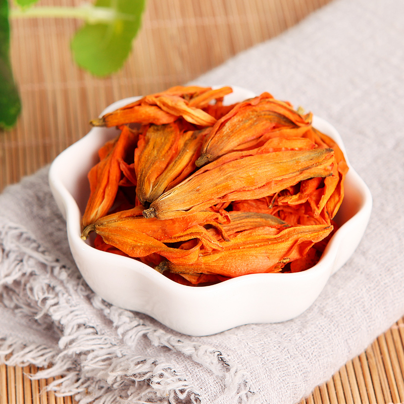 四月茶侬花草茶 百合花茶干百合 50g/罐花茶叶