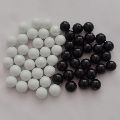 包邮黑白瓷玻璃珠玻璃球溜溜球弹珠直径1.6厘米黑色眼睛玻璃圆珠