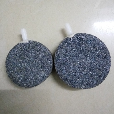 扁沙头气石曝气盘养殖气泡盘充氧气泡石水族增氧泵机气饼氧气管