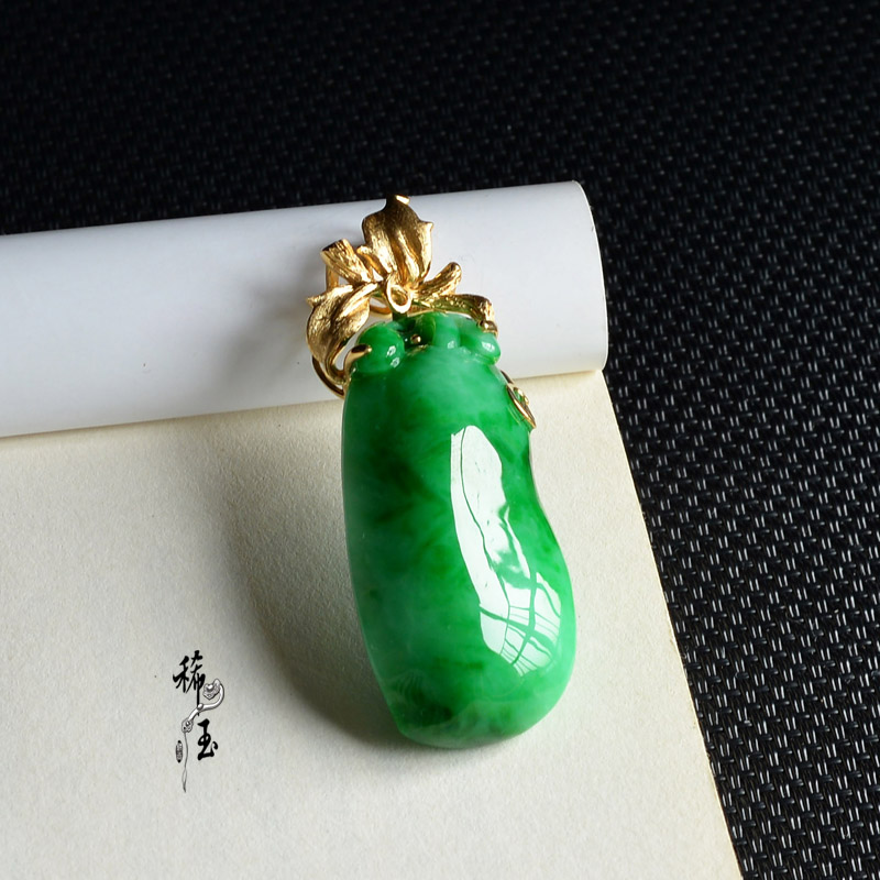 大家都爱的翡翠福瓜,喜庆吉祥的好兆头!