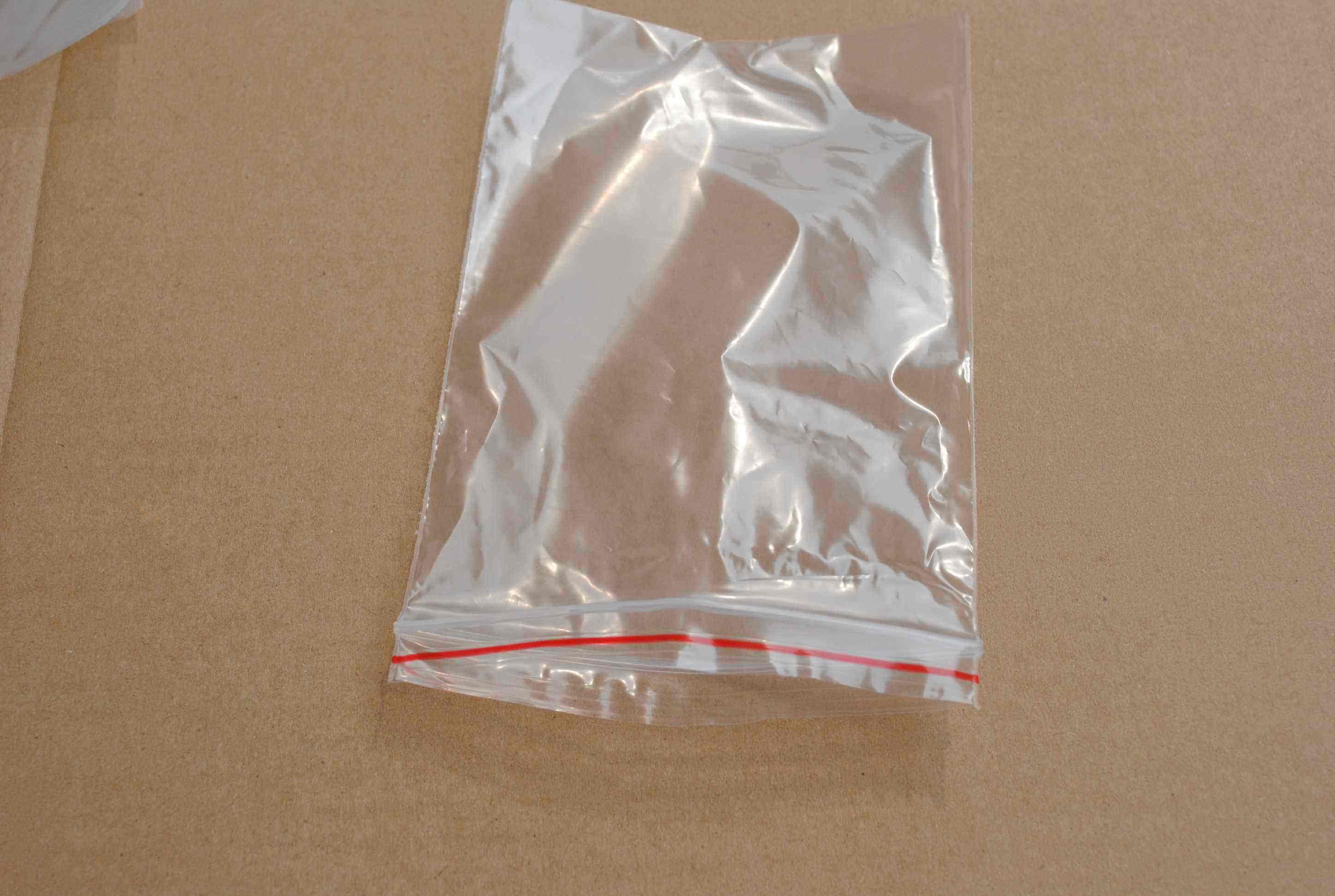 5号自封袋 pe夹链袋 密封袋塑料袋 包装袋 加厚10丝10x15cm 100个