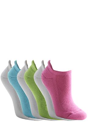 美国直邮jockey正品910021 女舒适短袜六件套包邮