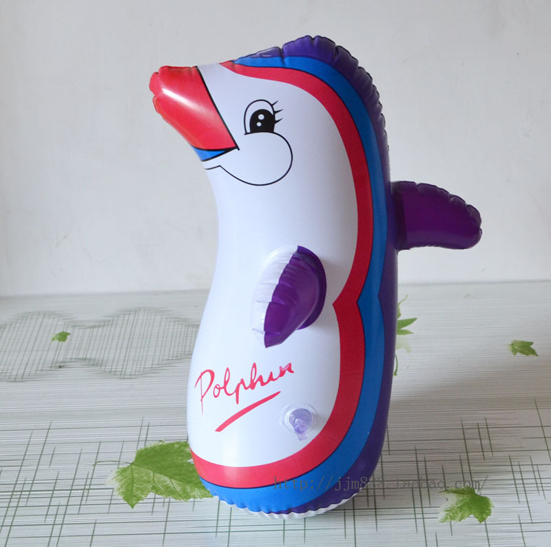 热销企鹅号_儿童充气不倒翁玩具批发 企鹅不倒翁玩具批发 小号不倒翁