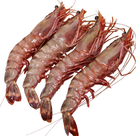 聚福鲜 缅甸进口冻虎虾18只装 3.5kg/盒 进口海鲜大虾 红虎虾