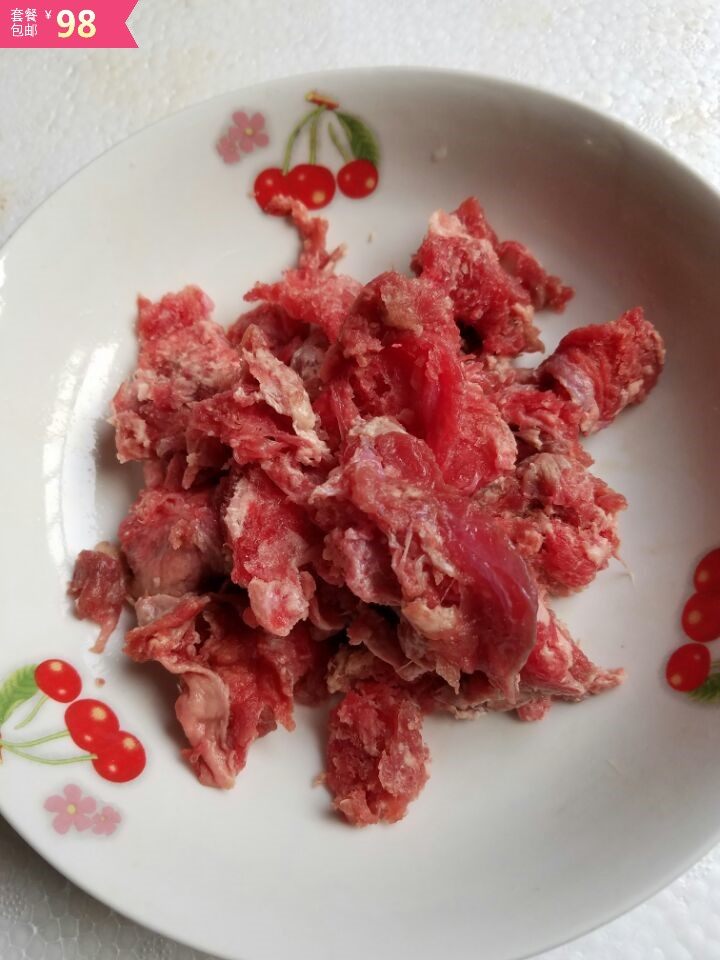 牛肉边角料