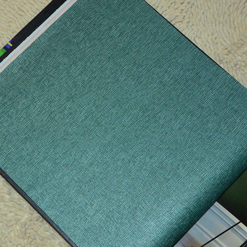 特价壁纸 客厅 可擦洗_孔雀绿东南亚纯色绿色客厅餐厅背景壁纸书房