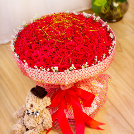 道歉礼物送女友朋友爱情520浪漫生日创意挽回感情分手复合玫瑰花_7折