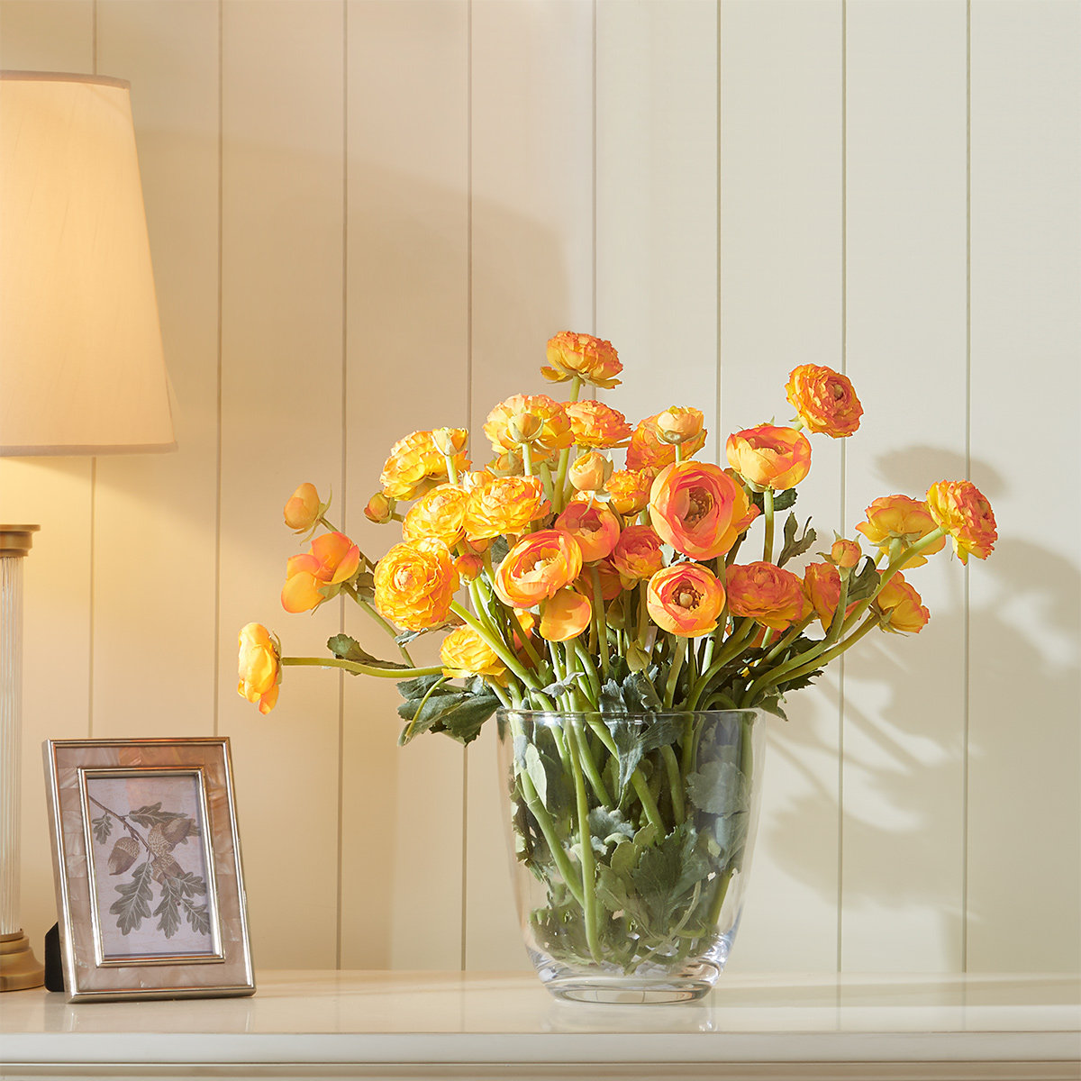 harbor house 仿真陆莲花 仿真花 美式饰品