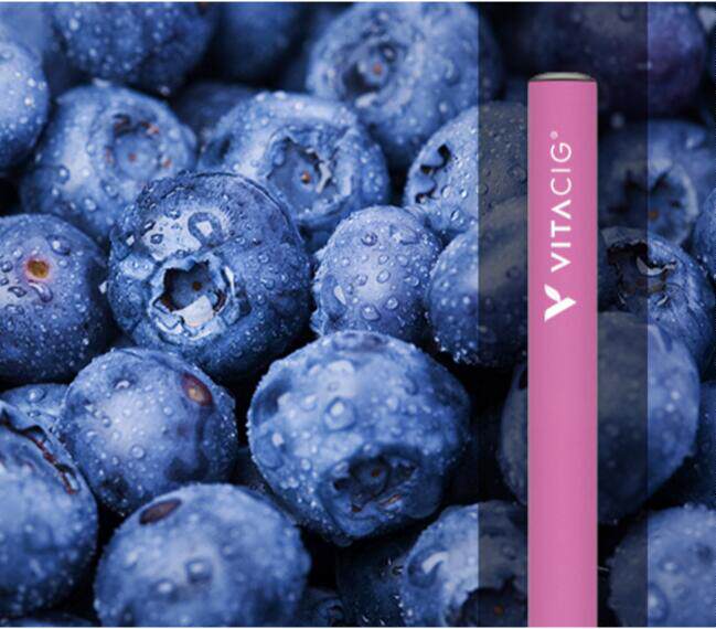 美国vitacig维他命水果植物口味电子戒烟不含尼古丁焦油工具蓝莓