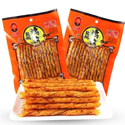 向东辣条双胞胎188g大包麻辣片熟食儿时怀旧零食小吃湖南特产包邮_6折