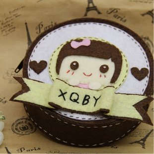 不织布 鑫晴免裁剪不织布材料包学生儿童手工布艺diy材料包 女孩子零