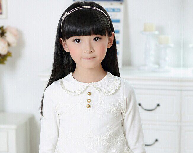 包邮假发长直发_包邮儿童直发公主假发女孩长直发宝宝假发女童韩版超