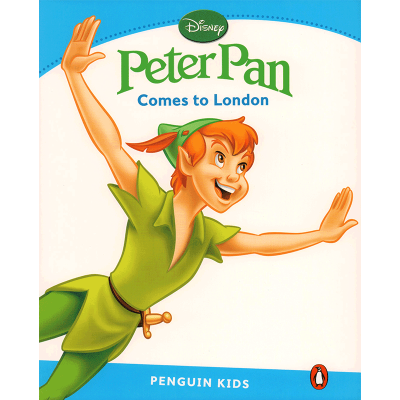 english kids readers disney level 1 :peter pan 彼得潘 迪士尼儿童