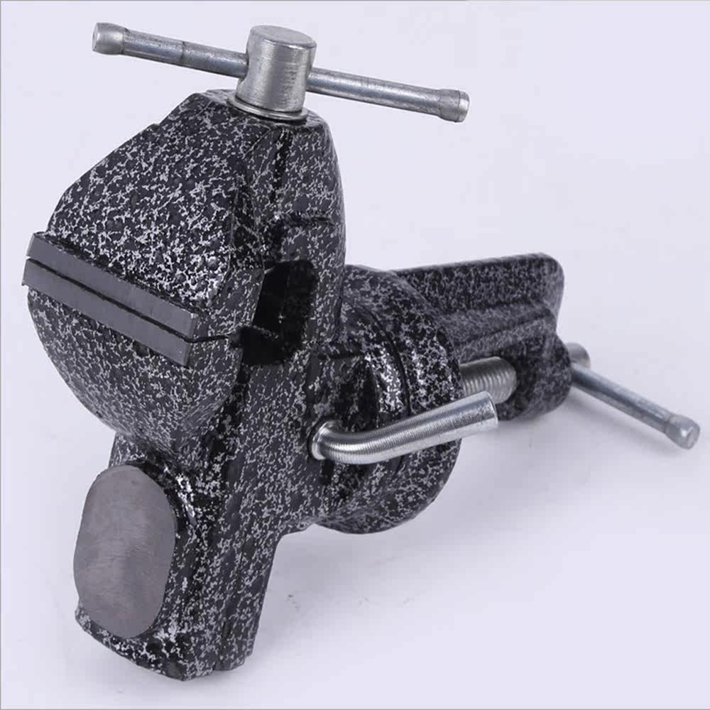 小型重型万向工作台钳子固定固定器水管工作夹子台虎钳虎钳迷你