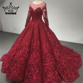 鱼尾 婚纱 拖尾