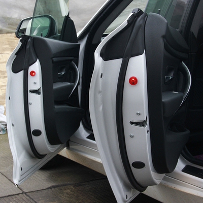 车门警示防撞灯防追尾led汽车开门感应灯爆闪灯开道灯迎宾安全灯_双氙