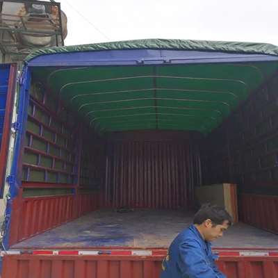 货车篷布帆布半挂车防雨布刀刮布4.2米6.8米9.6米高栏车蓬布苫布