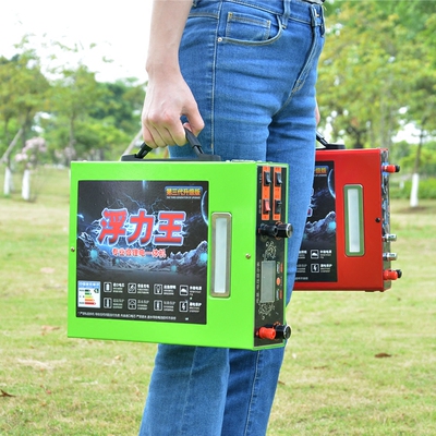 全新浮力王大功率逆变器锂电池一体机机头深水12v电瓶电子升压器