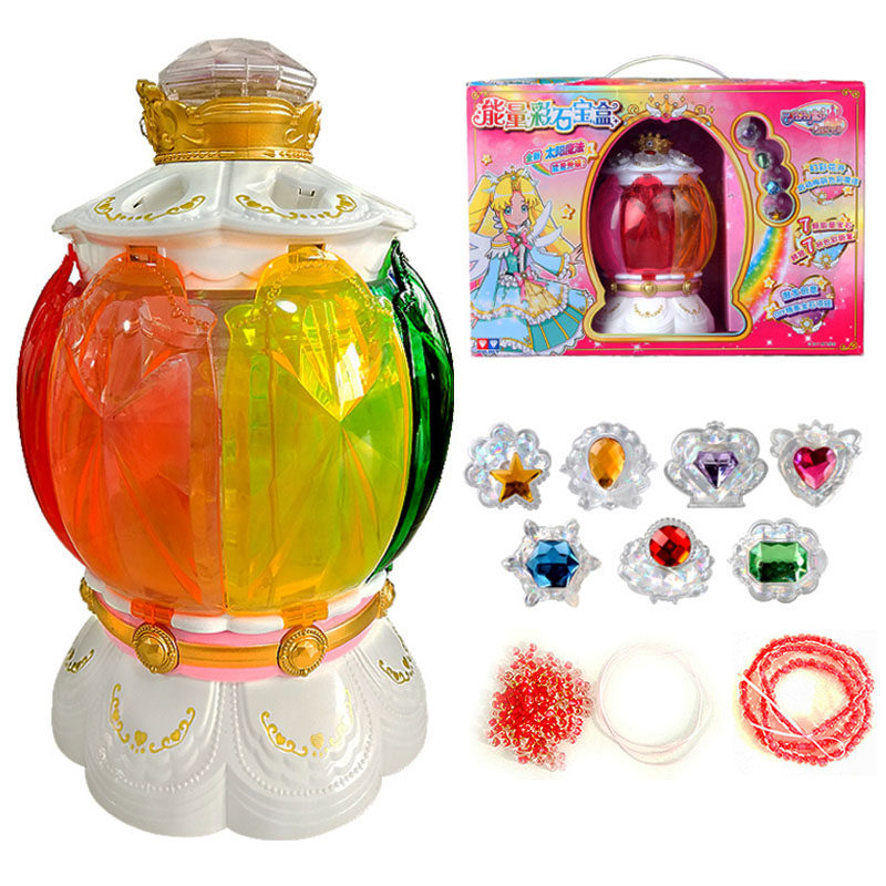 包邮 热销巴拉拉啦啦小魔仙飞越彩灵堡女孩玩具能量 彩石宝盒魔法音乐