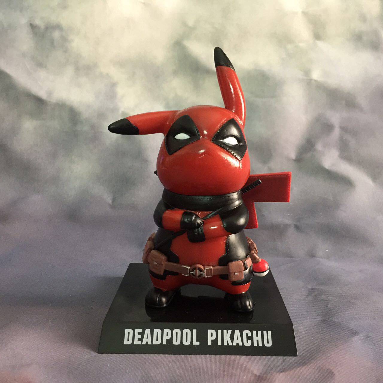 宠物小精灵口袋妖怪死侍2电影比皮卡丘cosplay公仔手办摆件模优惠券