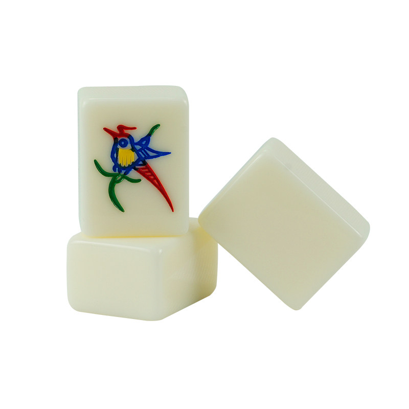 麻将牌 手搓家用_麻将家用仿玉牙白色大号家用手搓麻将牌配木盒送筹码