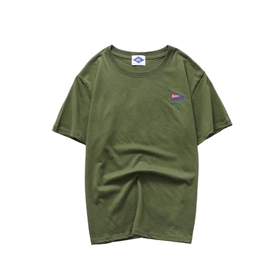 mane潮牌纯色短袖男士t恤男潮流宽松休闲青年半袖衫纯棉韩版学生