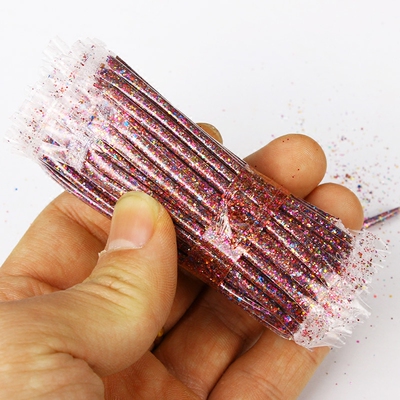 新娘盘发七彩粉 晚妆撒头发金粉亮片粉 七彩条影楼盘头彩妆粉80支