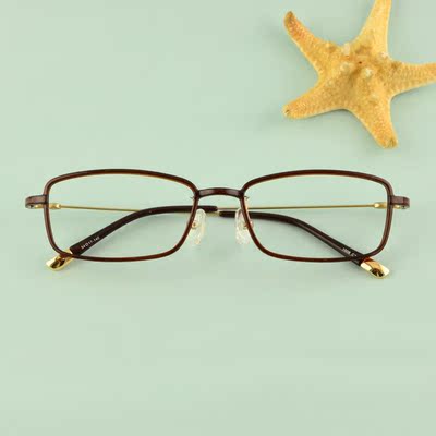 韩版钨钛塑钢tr90超轻眼镜方框金属细腿带鼻托男女配近视散光平光