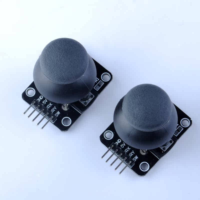 【】螃蟹王国 diy科技制作配件 游戏摇杆模块 ps2摇杆 模块