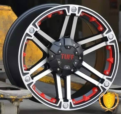 tuff1617寸suv轮毂牧马人帕拉丁bj40陆丰普拉多帕杰罗h5负值